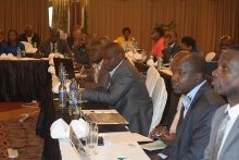 Participants during the Research Infrastructure workshop at Safari Park Hotel - May 18th 2016